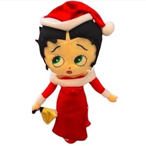 Sugarloaf Betty Boop Santa Red Plush Doll 17 Inch